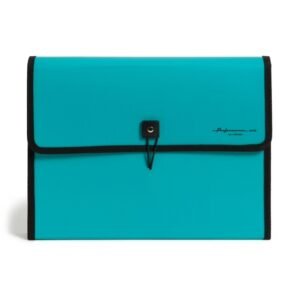 U Brands Performance Poly 13 Pocket Expandable File Folder, Teal